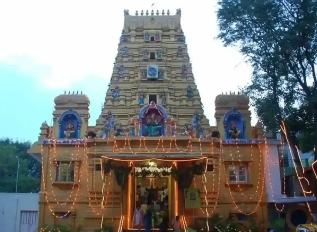 Sri Gangamma Devi Temple near 560015 PIN Code at Gangamma Circle, Jalahalli West, Bengaluru.