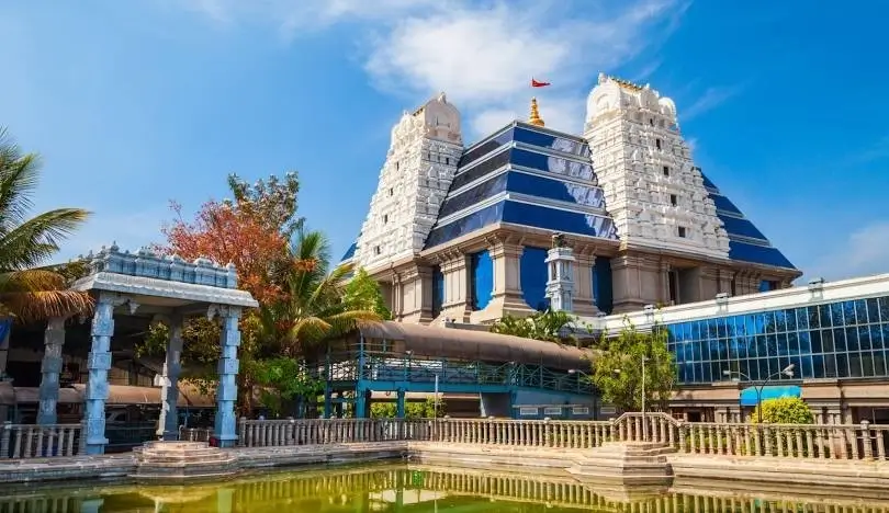 ISKCON Sri Radha Krishna Temple near Rajajinagar in Bengaluru