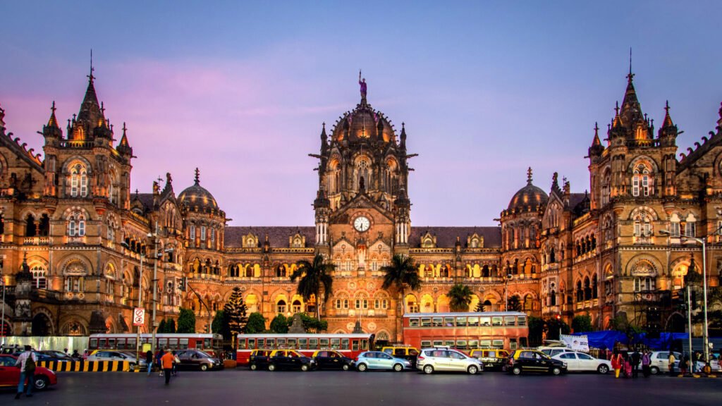 Chhatrapati Shivaji Maharaj Terminus (CSMT) in 400001 pin code area. A UNESCO World Heritage Site and iconic Mumbai landmark.
